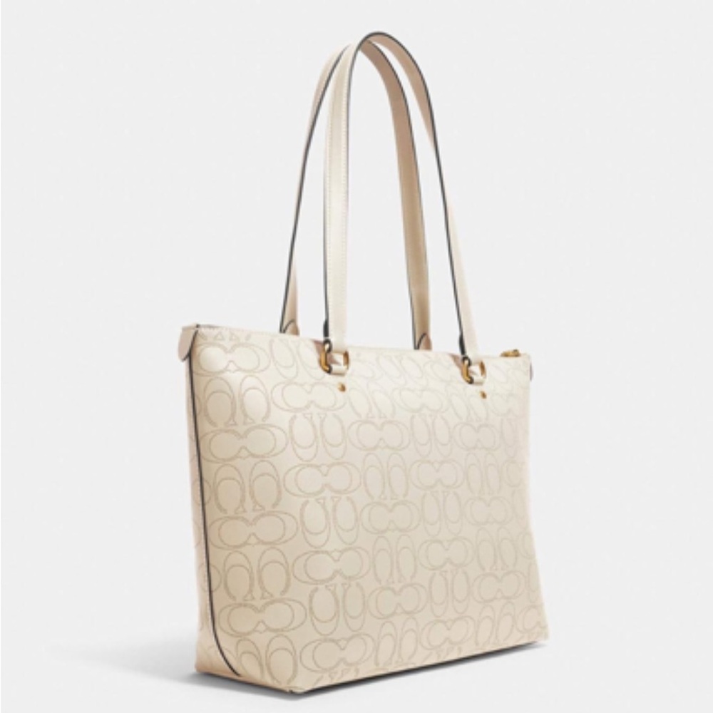 Coach Gallery Tote Signature Leather